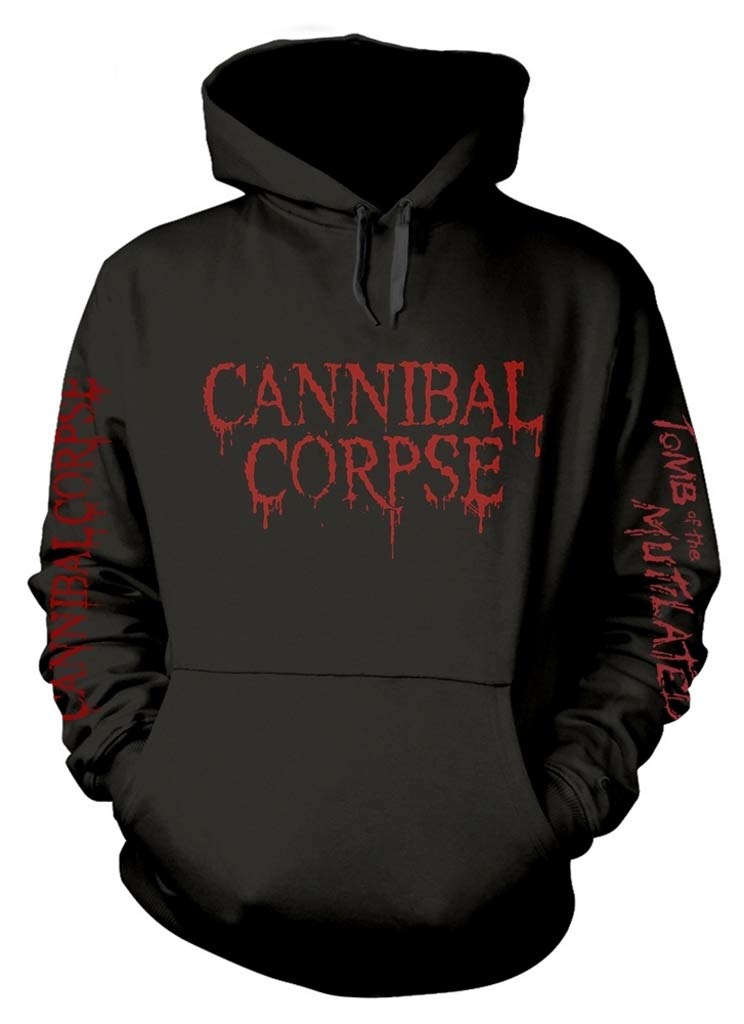 Cannibal Corpse 'Tomb of The Mutilated Explicit' (Black) Pull Over Hoodie (Large)
