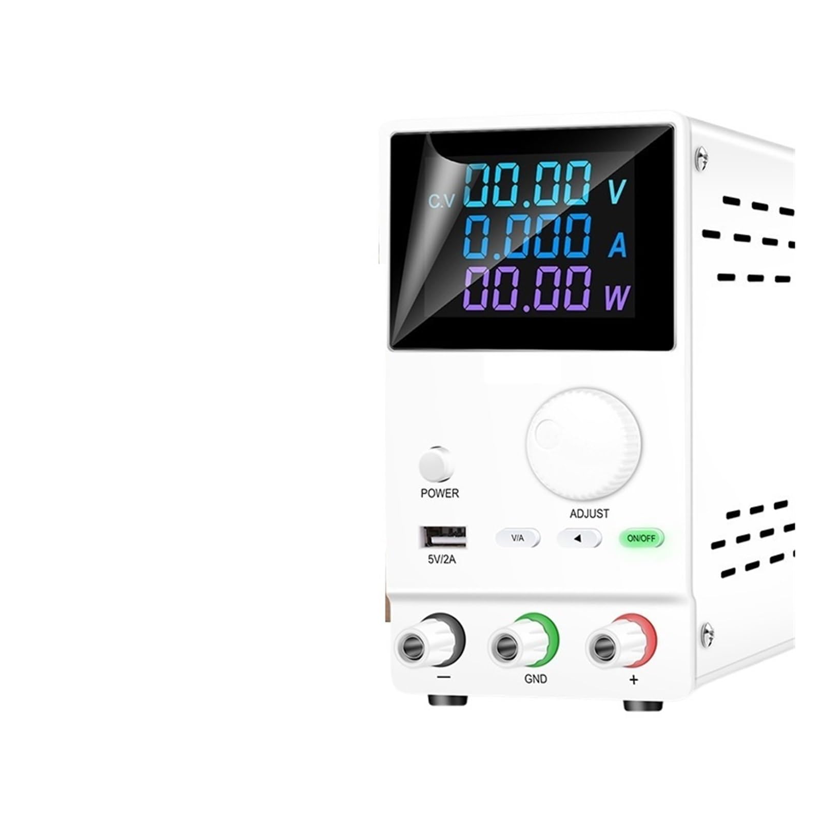 Alimentadores CC programables Fuente de alimentación conmutada ajustable para codificador Fuente de alimentación estabilizada con tensión CC ajustable 120V3A Pantalla LCD SPPS-A1203