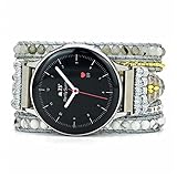 Kompatibel: Kompatibel mit Samsung Galaxy Watch 5 40 mm 44 mm/Galaxy Watch 5 Pro 45 mm/Galaxy Watch 4 40 mm 44 mm/Galaxy Watch 4 Classic 42 mm 46 mm/Galaxy Watch Active 2 44 mm 40 mm/Galaxy Watch Active 40 mm, Galaxy Watch 3 41 mm/Galaxy Watch 42 mm, Gear S3/S2/Sport / Classic, auch geeignet für Garmin Vivoactive 3 / Classic Vivomove/HR. , Forerunner 645/ 245, Ticwatch 2/ E/ C2/ Gizmo Watch/ Suunto 3/ Huawei Watch GT 42 mm und jede andere mit 20 A Smartwatch mit Millimeter breiten Ösen.