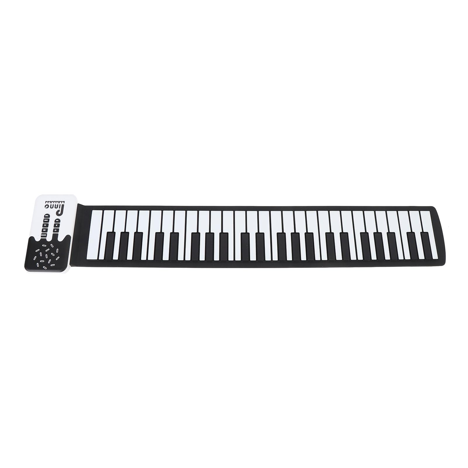 Fabater Roll Up Piano 49 Tasti Pieghevole Portatile USB Ricaricabile Tastiera Silenziosa a Mano per Bambini e Principianti ABS + Materiale Siliconico