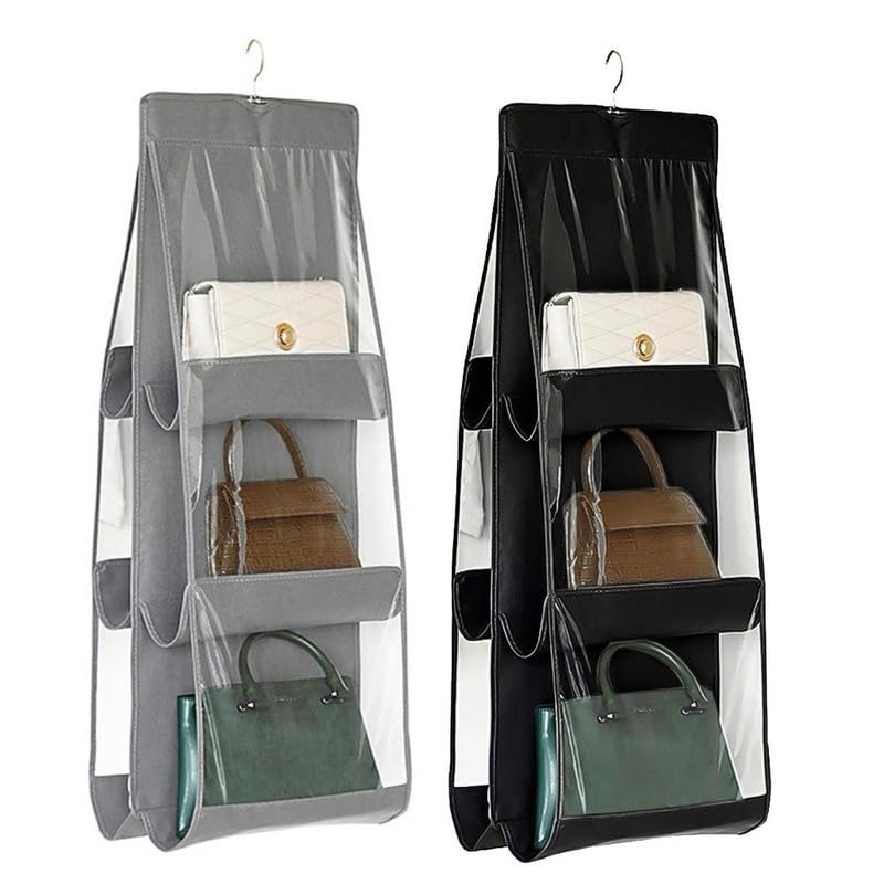 Organizador Multiuso Suporte De Bolsas Com Cabide Para Guarda Roupas(Cor aleatório)