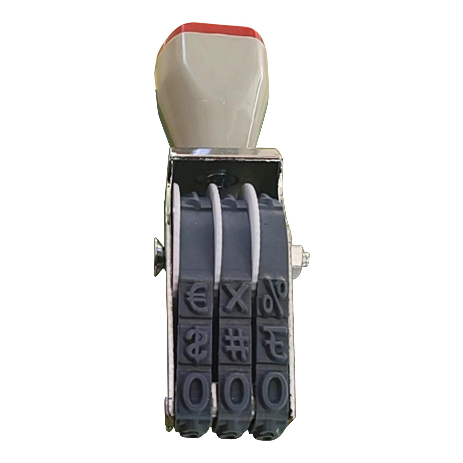 0-9 Number Stamp Adjustable Stamp Number Roller Changeable Date Business Rotating