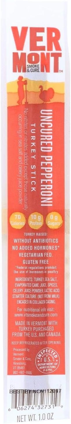 Vermont Smoke Turkey Realstick Pepperon