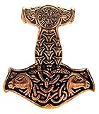 Hintergrund: Der Thorshammer (Mjölnir) bezieht sich auf den nordischen Donnergott Thor und steht als Symbol für Stärke und Tatkraft.