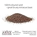 The Army Painter Battlefield Essential Series: Brown Battleground Miniature Basing Sand, 150 ml
