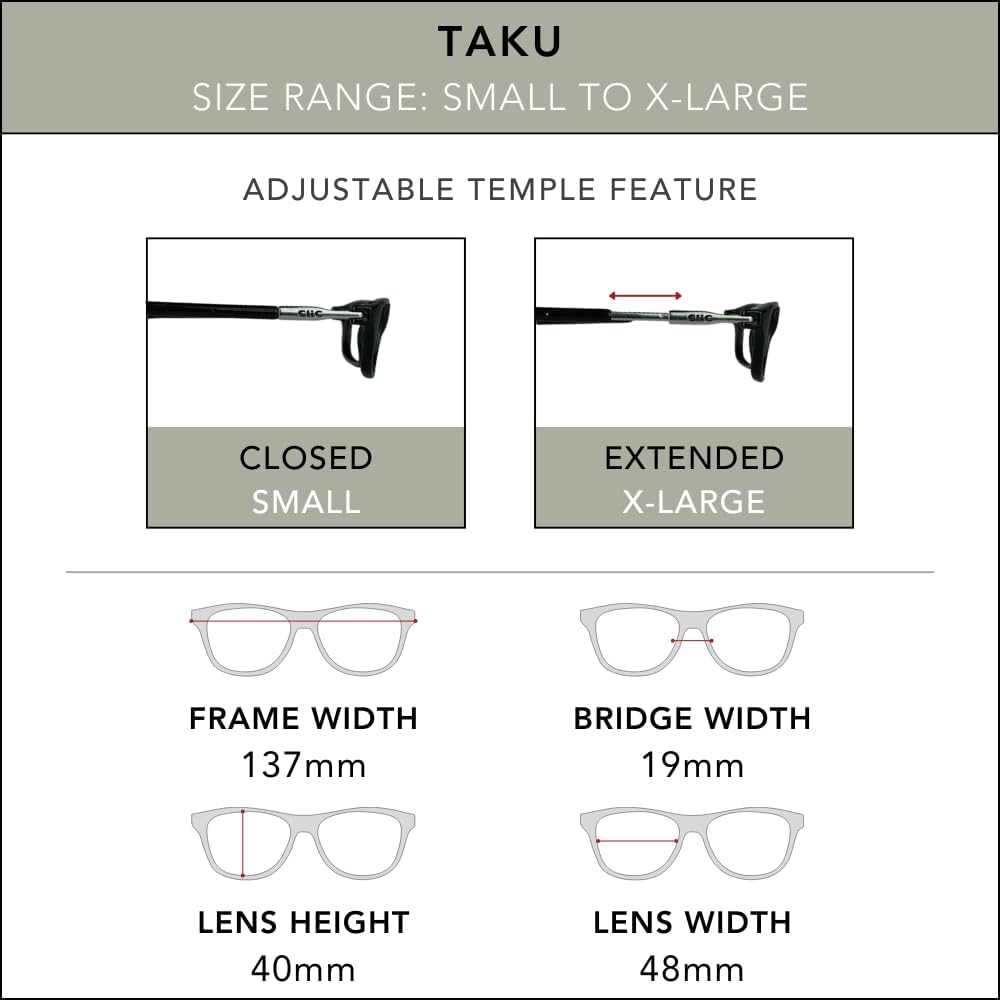 Clic Magnetic Reading Glasses for Men or Women, Soft Foldable Band, Computer Readers, Taku (S-XL) - Image 6