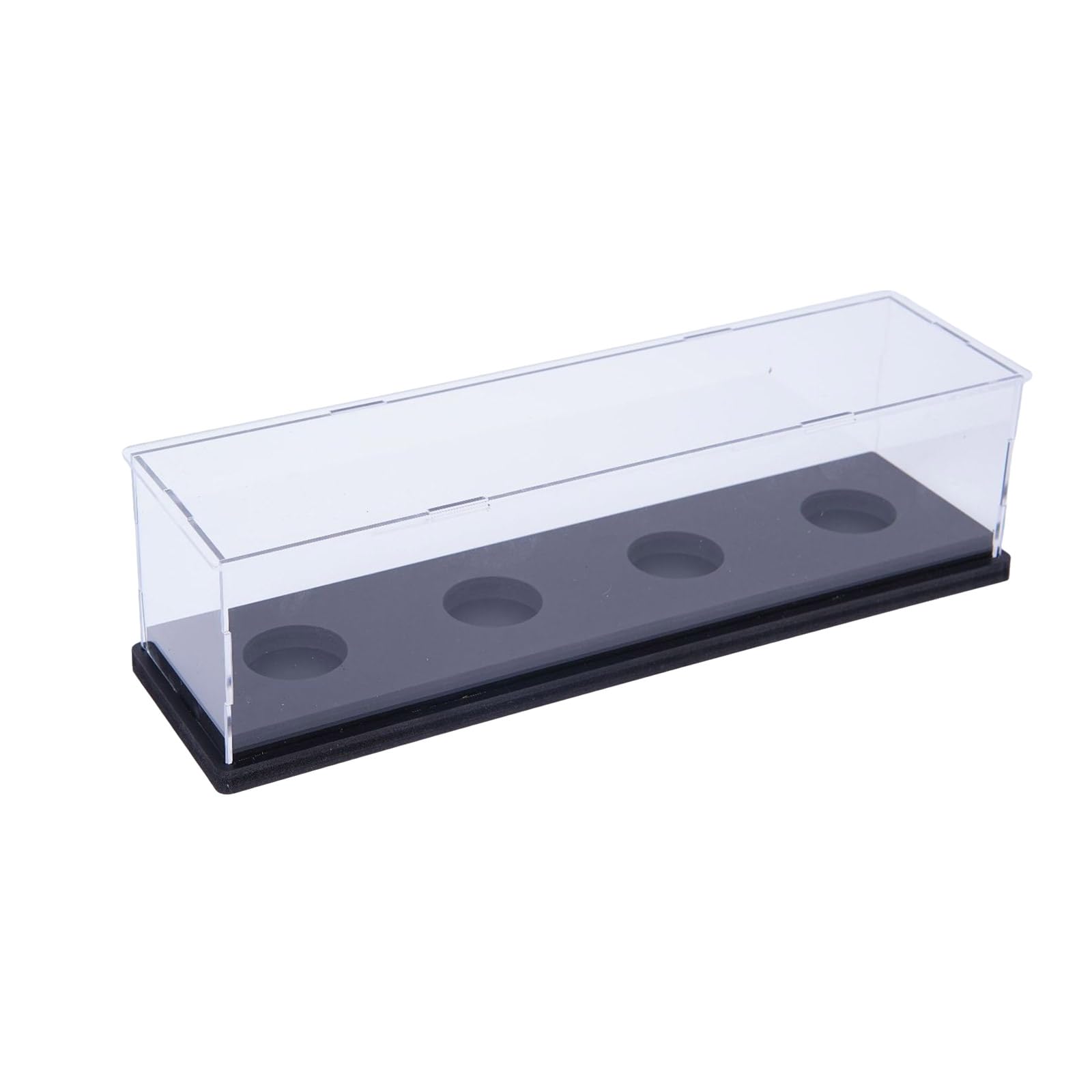 Shatterproof Acrylic Sports Showcase, Easy Assembly & Shock-Resistant for Collectibles or Decor Transparents Acrylic Baseball Display Case