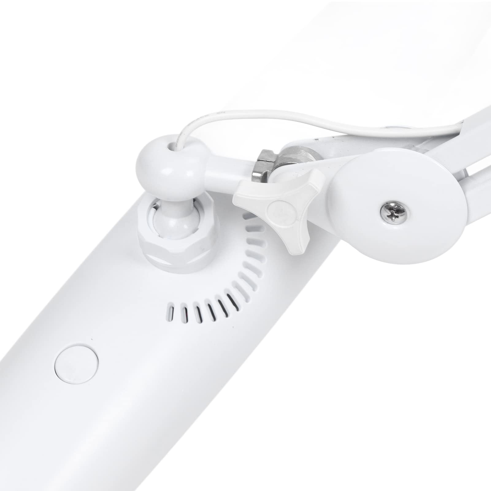 Eujgoov Clip a LED Regolabile su Lampada da Lettura Clip a LED Luce a Clip Flessibile su Luce da Libro 4 Livelli Luminosità 100‑240 V
