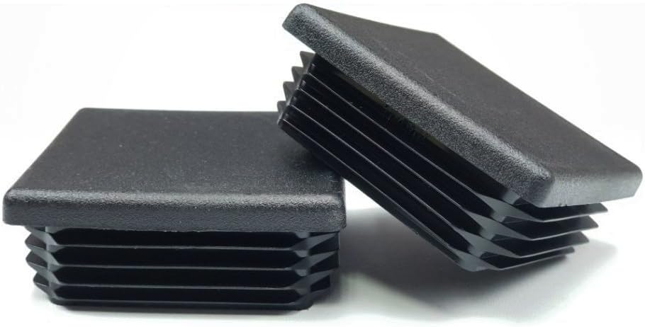 OGC (6 Pack) - 3 Inch Square Tubing for Plastic Plug Cap Cover Tube Durable Chair Glide Insert Finishing Plugs