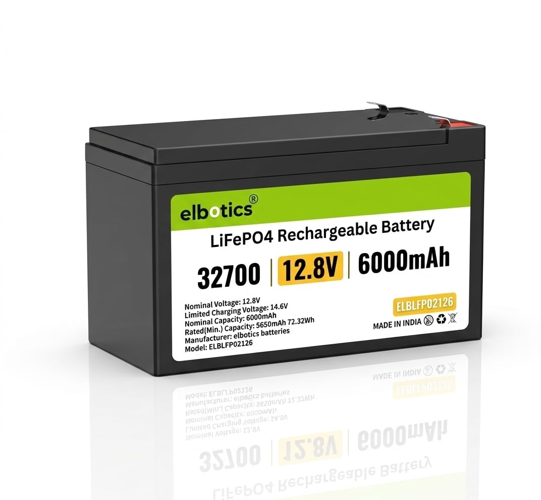 12v/12.8v 6Ah LiFePO4 Lithium Battery with 10A BMS Intelligent Protection Rechargeable Battery 2000+ Deep Cycle for Motorhomes Emergency Power Lighting Camping Fish Finder Lawn Mower Solar-picture-20