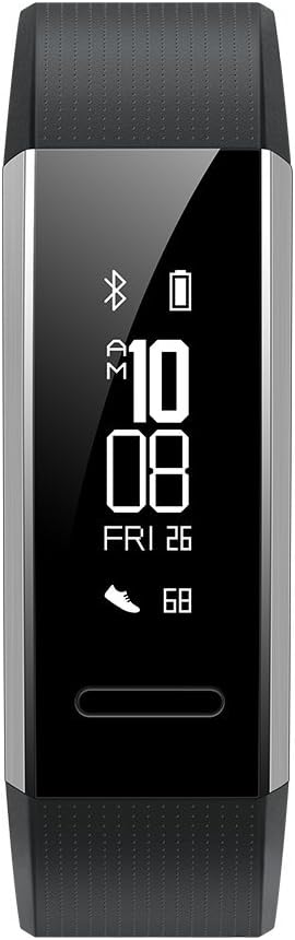 HUAWEI Band 2 Pro Smartwatch, Display 0.91, Resistente allAcqua fino a 5 ATM, Nero HUAWEI Band 2 Pro Smartwatch, Display 0.91, Resistente allAcqua fino a 5 ATM, Nero