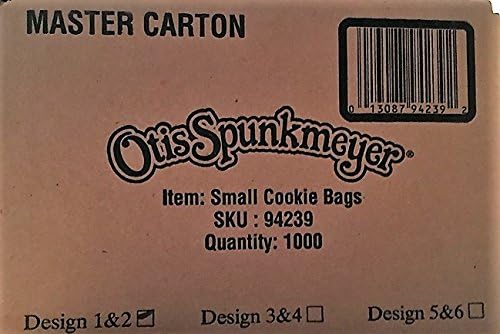 Otis Spunkmeyer 1,000-Count Disposable Paper Cookie Bags, White