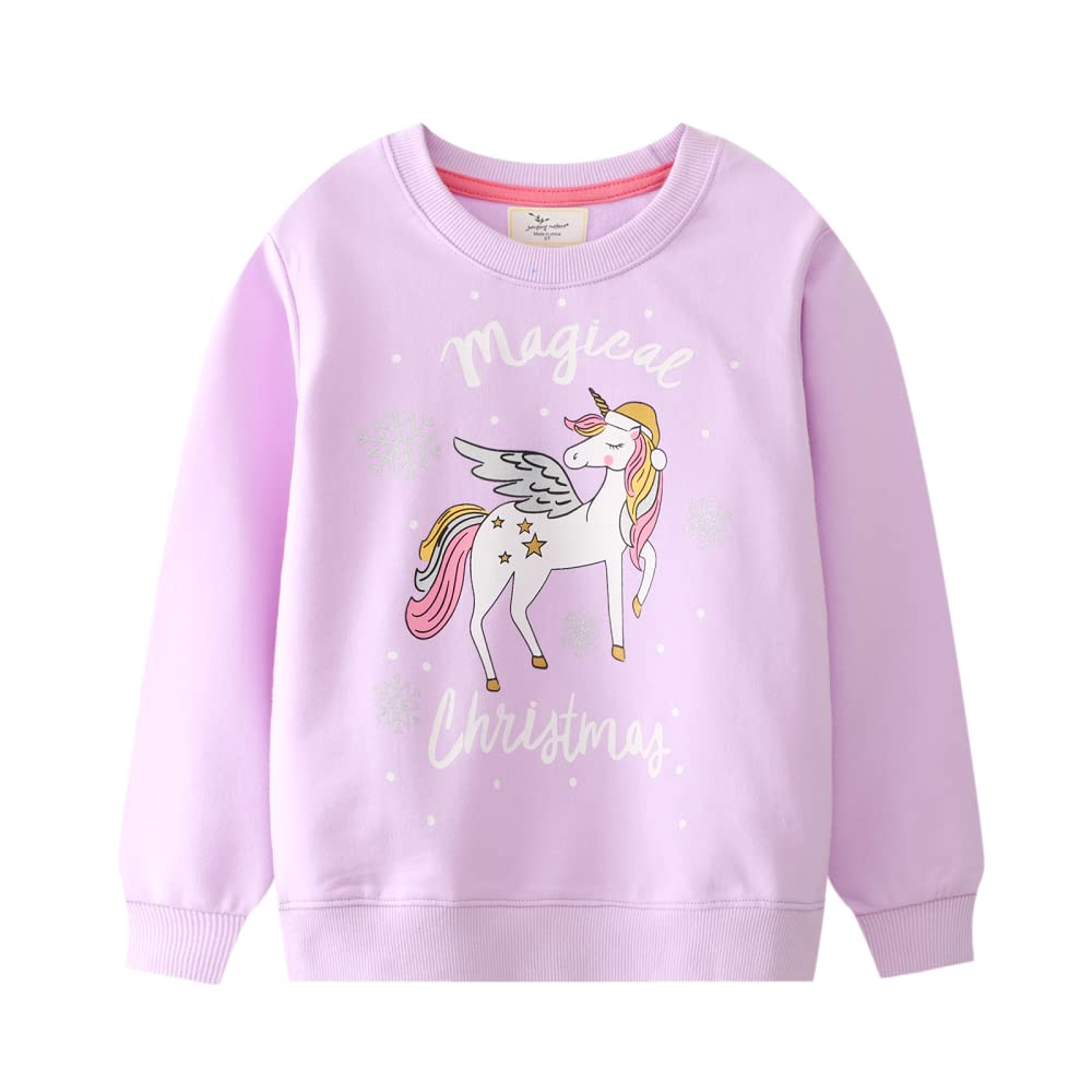 Hongshilian Unisex Kids Cute Cartoon Cotton Sweater Shirt