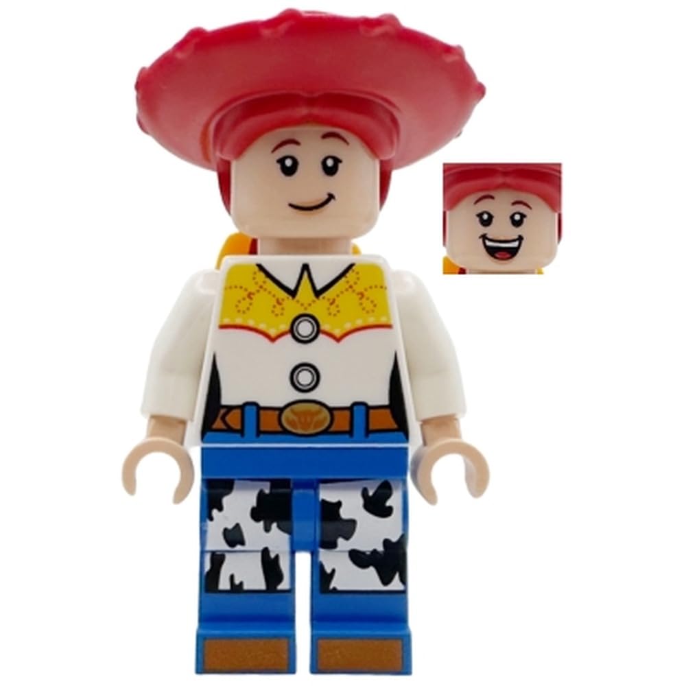 LEGO Toy Story Minifigures - Choose Your Character - Genuine Figure (Jessie - Normal Legs, Minifigure Head and Bow, Printed Dark Orange Boot Tips)
