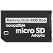 Produktbild Ociodual Micro SD/TF 64GB auf Memory Stick PRO Duo MS Karte Adapter Schwarz Speicherkartenadapter Konverter für Sony PSP Slim