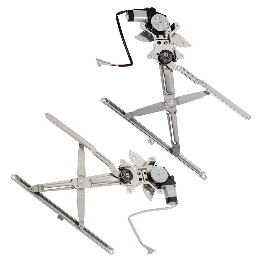 Front Left Front Right Power Window Regulator with Motor Compatible for TOYOTA for TACOMA 1995-2004 741-799 741-800