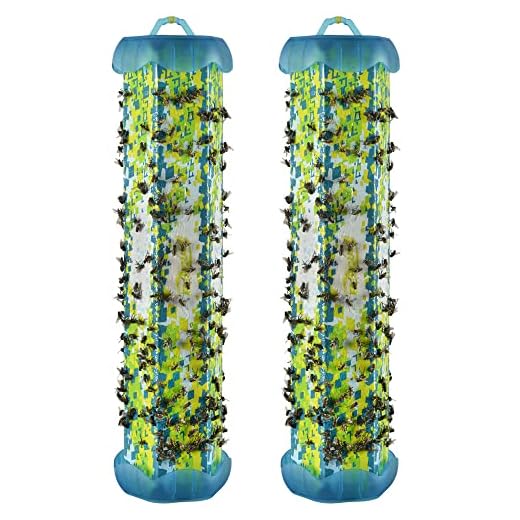 RESCUE! Fly TrapStik – Indoor Hanging Fly Trap - 2 Pack