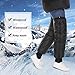 Gonetre 1pair Windproof Winter Men ' s Leggings Knee Pads Windshield Motorcycle Electric Car Knee Pads (black)