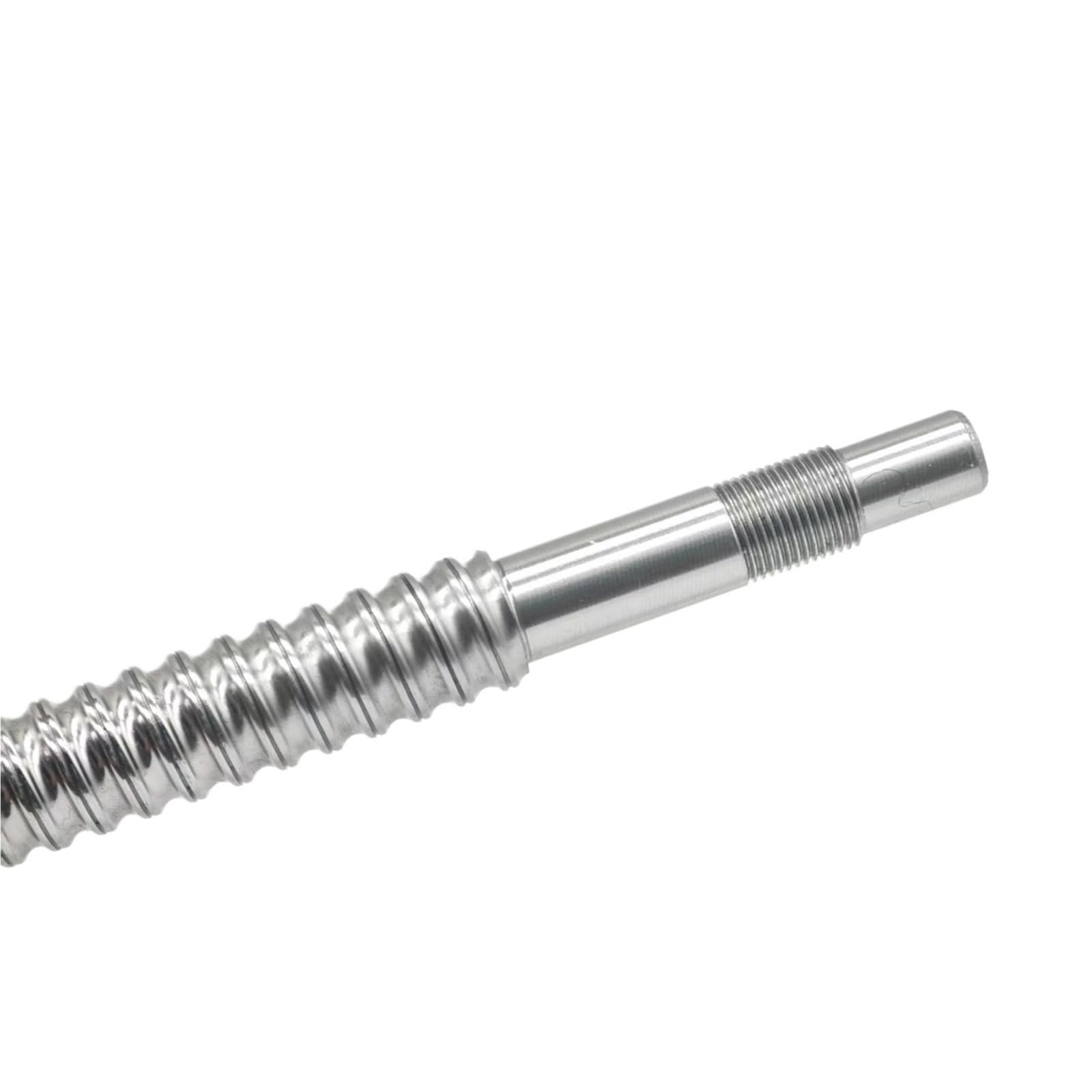 Zestaw śrub kulowych, 16mm 10mm skok C7 walcowane SFU1610 nakrętka kołnierzowa śruba narzędzie podajnik Mech szyna ruchowa 150-500mm(500mm length)