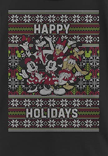 Disney Characters Mickey Six Sweater Girl's Solid Crew Tee2