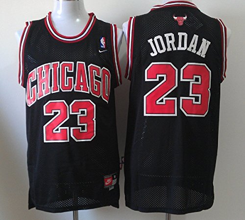 Chicago Bulls, Michael Jordan ,#23,Black Red Stripe Jerseys