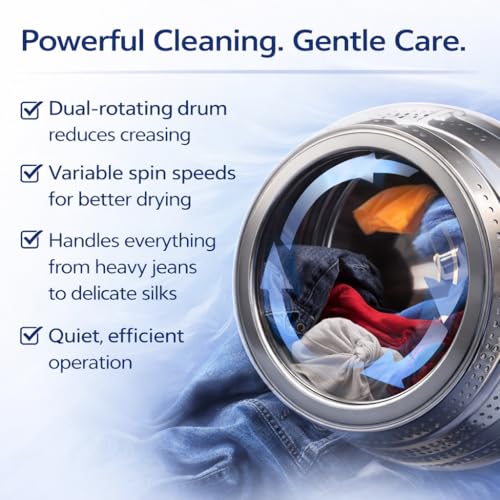 Splendide Washer Dryer Combo for RV – Vented 15lb All-in-One Compact Unit with Complete Vent Kit & Detergent – WDV2200XCD for Marine, Boat, Apartment & Tiny Home