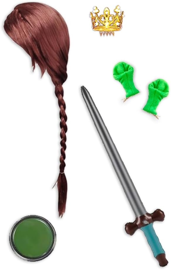 Sanctuarie Designs Fiona Wig & Accessories for Halloween Costume