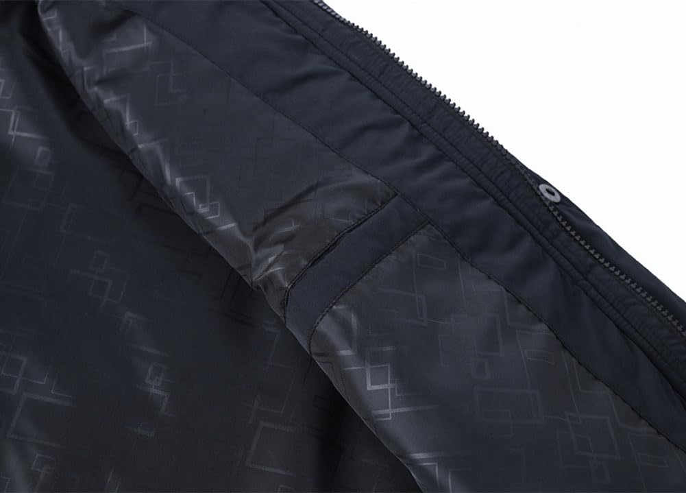 Chaleco Acolchado Caliente para Hombre Chaqueta Abrigo sin Mangas Grueso para Otoño Invierno Chaqueta sin Mangas Bodywarmer Gilet de Invierno