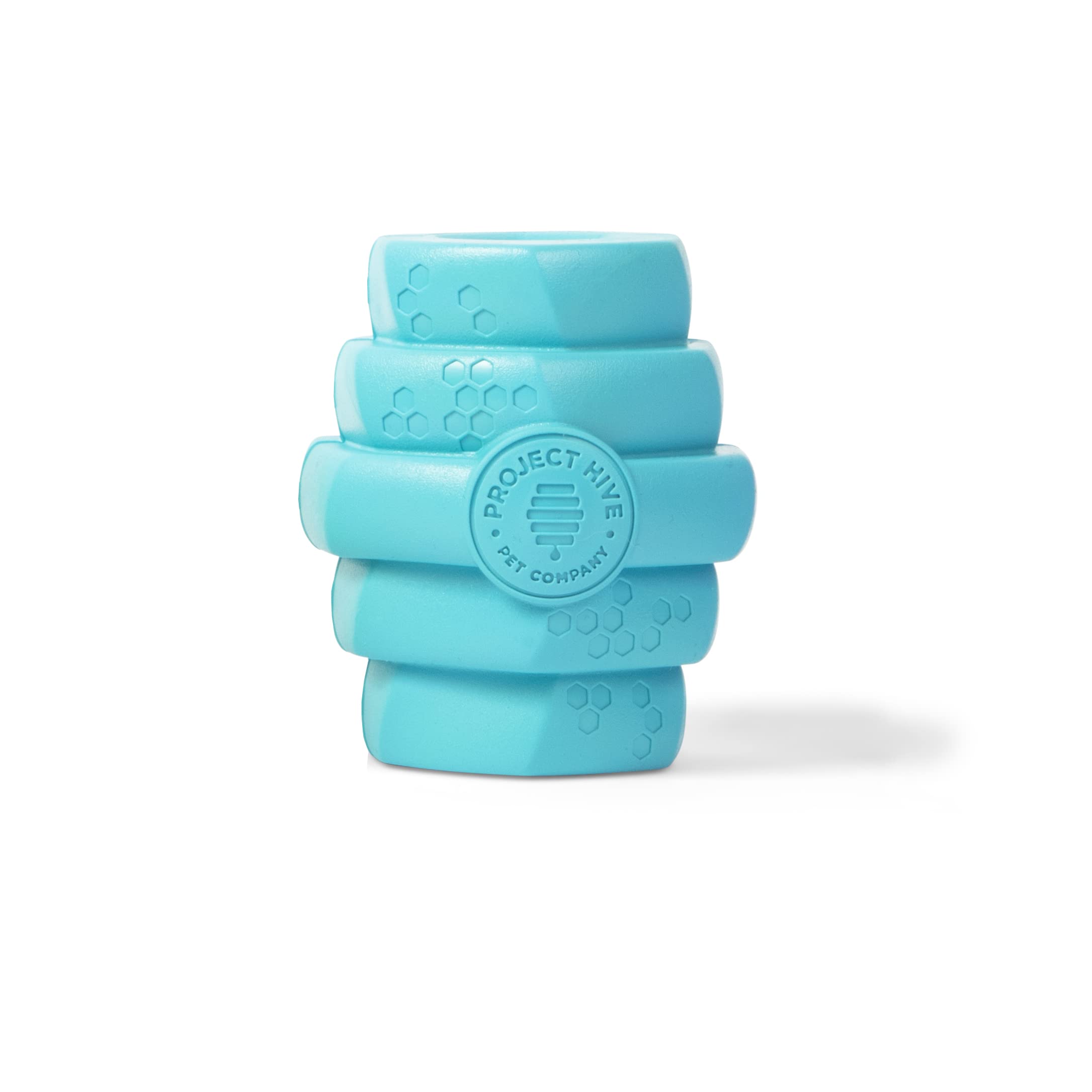 PROJECT HIVE ·PET COMPANY·Soothing Vanilla Scented - Hive Chew Toy for Large Dogs - Dog Chew Toy for Large Breeds - Floats in Water - Durable and Tough - Made in The USA