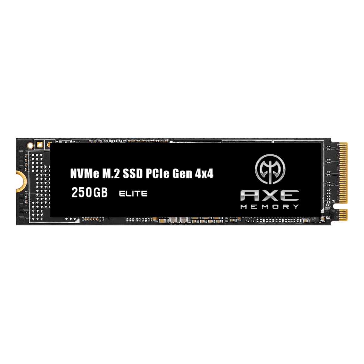 AXE MEMORYElite Internal SSD 250GB Gen4 PCIe NVMe M.2 2280 Solid State Drive - Read Up to 4450MB/s and Write Up to 1900MB/s