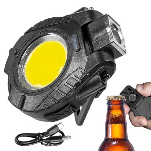 Faros recargables para visera que solucionan la falta de visibilidad en caza