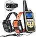 iSPECLE Dog Training Collar, 2018 Upgraded Waterproof Rechargeable 2600ft Remote Dog Shock Collar with LED Light, Beep, Vibration, Shock for Medium/Large Breed 2 Electronic Collars, Neck Lanyard