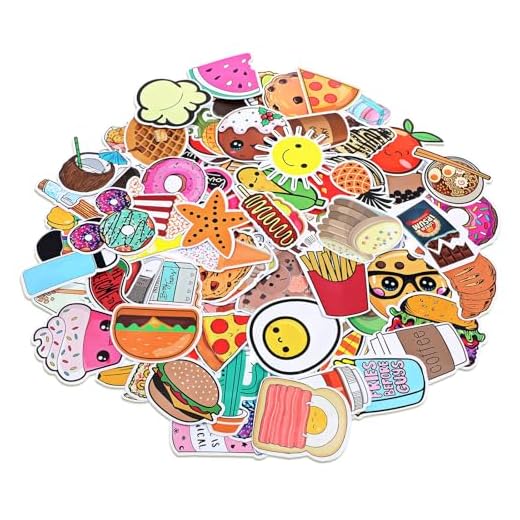 Wanmu Lot de 200 autocollants mignons en vinyle imperméable, passent au lave-vaisselle pour bouteilles d'eau, cadeaux de fête et de vacances pour enfants, adolescents, adultes, garçons et filles