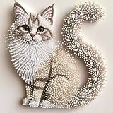 OJTOYART 5D Cat Special Shape Diamond Art Kits for Adults Beginners, Animal Cat Diamond Painting Kits for Adults, DIY Crystal Rhinestones Diamond Painting for Home Wall Decoration 12 × 12inch