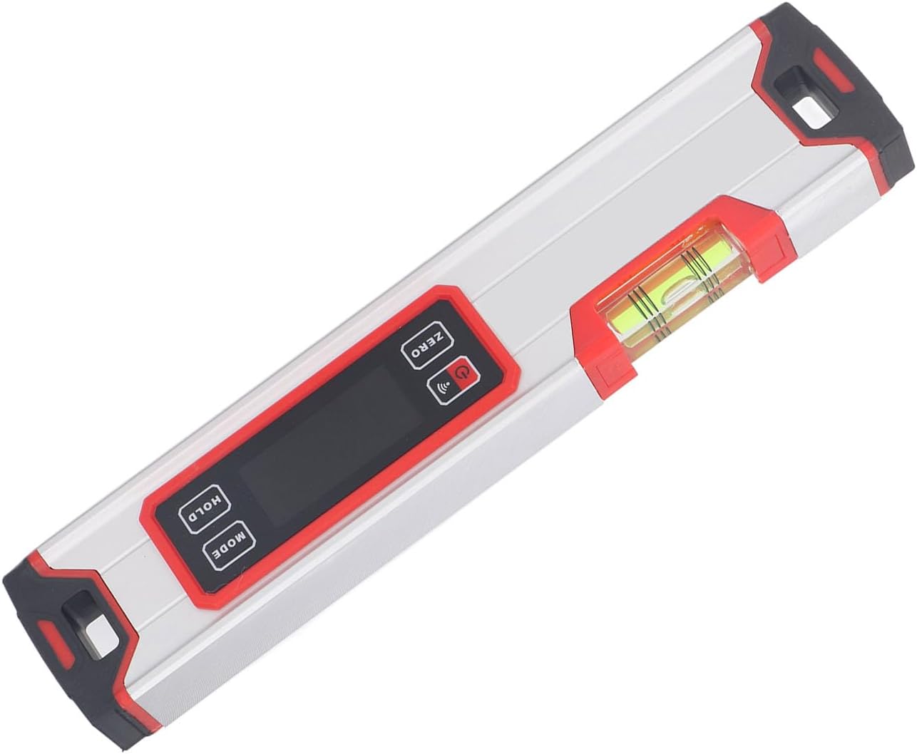 Digital Box with Base, Digital Angle Protractor, 300mm Portable Inclinometer for Woodw truction, Di Bubble for DIY
