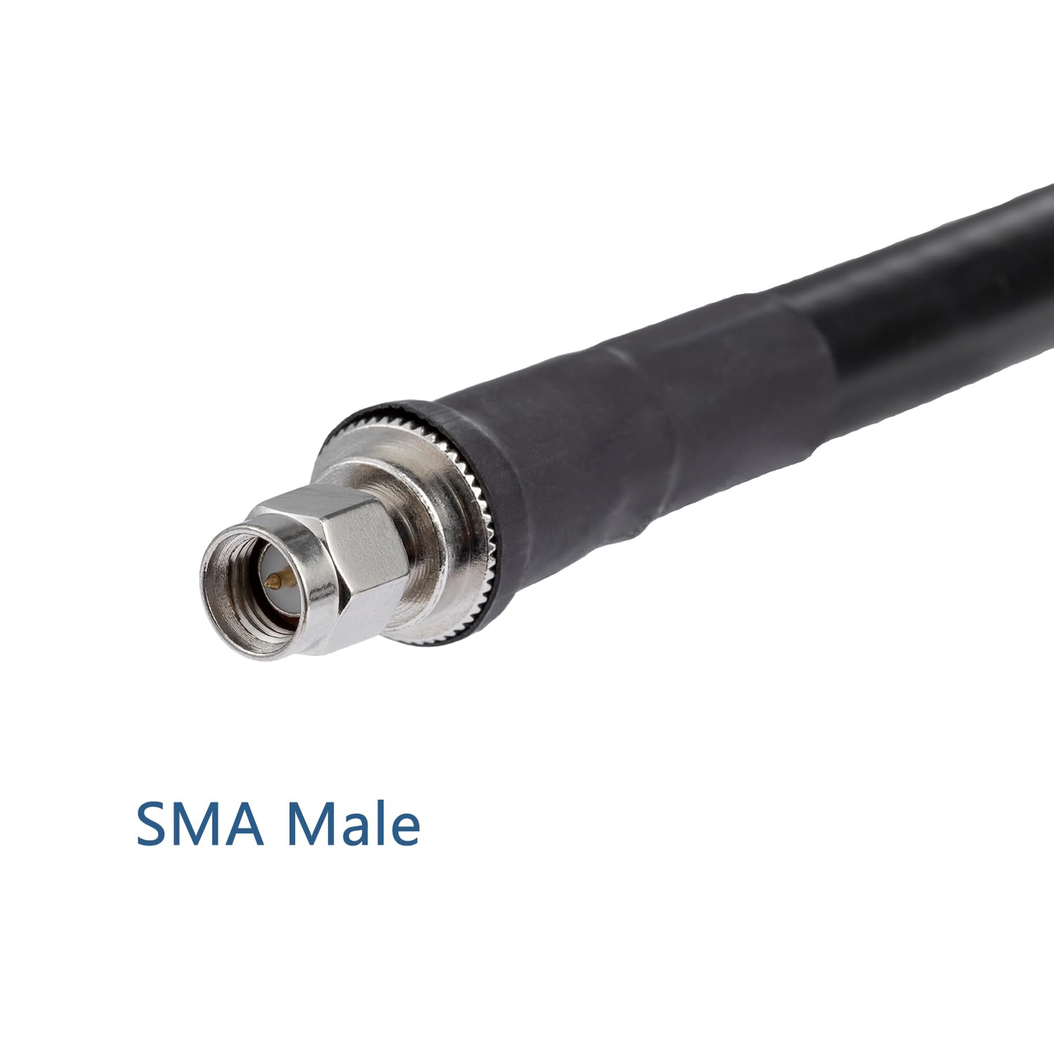 Vecys SMA Câble coaxial SMA mâle vers SMA femelle LMR400 5 m RF pour amplificateur de signal d'antenne de routeur adaptateur sans fil