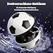 Pet Prime Interaktiver Spielball für Hunde Typ-C Ladung Intelligenter Sensor Hundespielzeug elektrischer Ball mitteler großer Hunde Fußball 8cm Robust Sicher & Wasserfest für Innen/Außen (Fußball)
