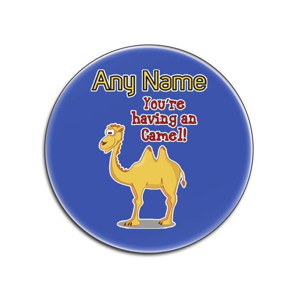 Dessous-de-Verre Personnalisable Cadeau Original avec Inscription Humour Camel