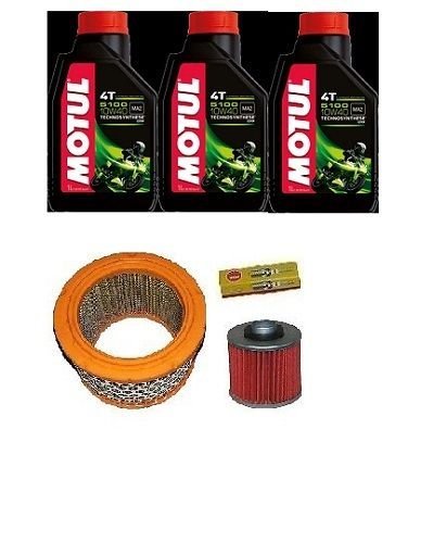 KIT TAGLIANDO APRILIA PEGASO 650 3 CUBE IE OLIO MOTUL FILTRO OLIO ARIA CANDELA