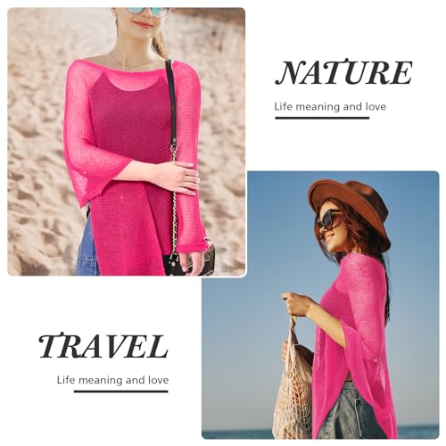 Image of Women Sheer Poncho Shrug Summer Sheer Blouse Top Lightweight Poncho Bolero for Evening Dress