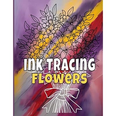 Ink Tracing Flowers