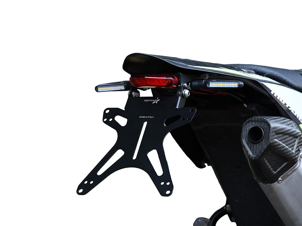 EINSTEIGBARER KENNZEICHENHALTER Kompatibel mit FANTIC MOTARD/ENDURO 125 (4t) 2016-2022 | SEPTAR