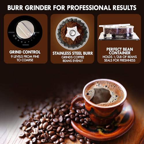 Koolatron KKECMGBSS AZ CA Kenmore Elite Grind And Brew Coffee Maker W/ Burr Grinder thumb #4