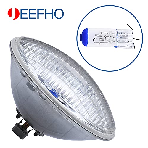 Jeefho H6024 Super Vision Crystal Headlight, Halogen Sealed Beam Headlight, (7"" Round, 178Mm) (110/130W), Replaces# H6024 #TOP1