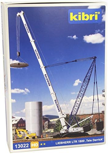 Kibri H0 LIEBHERR LTR 1800 Tele Derrick Crane