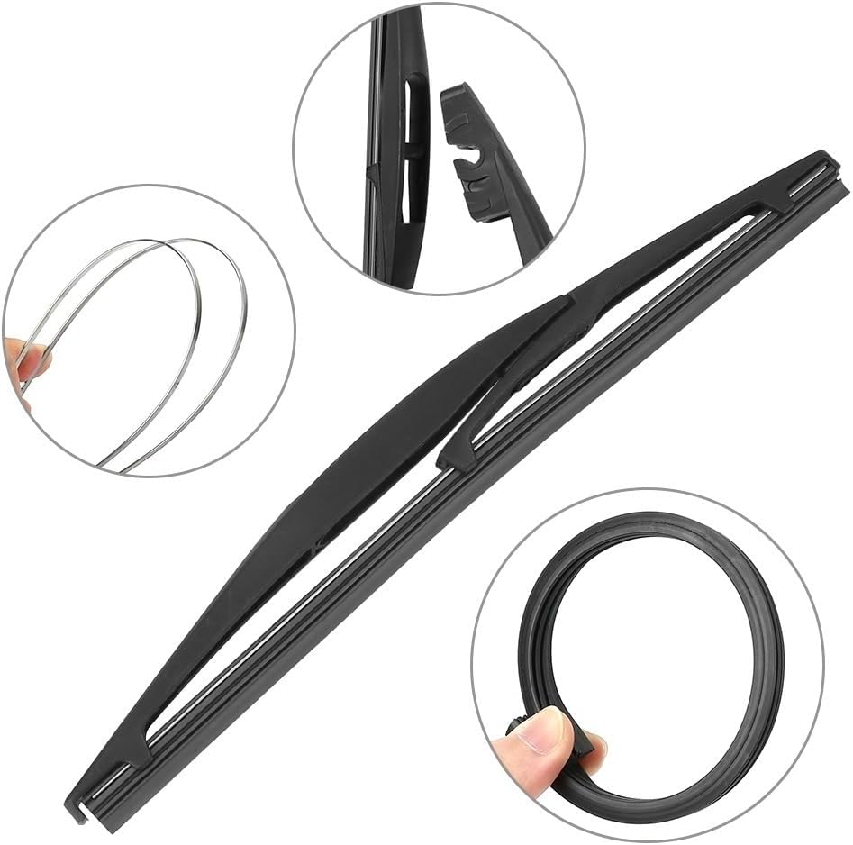 Windscreen wiper Rear Wiper Blade And Arm Set Kit for Suzuki for Alto 2009-2014 Windshield Window Car Blades
