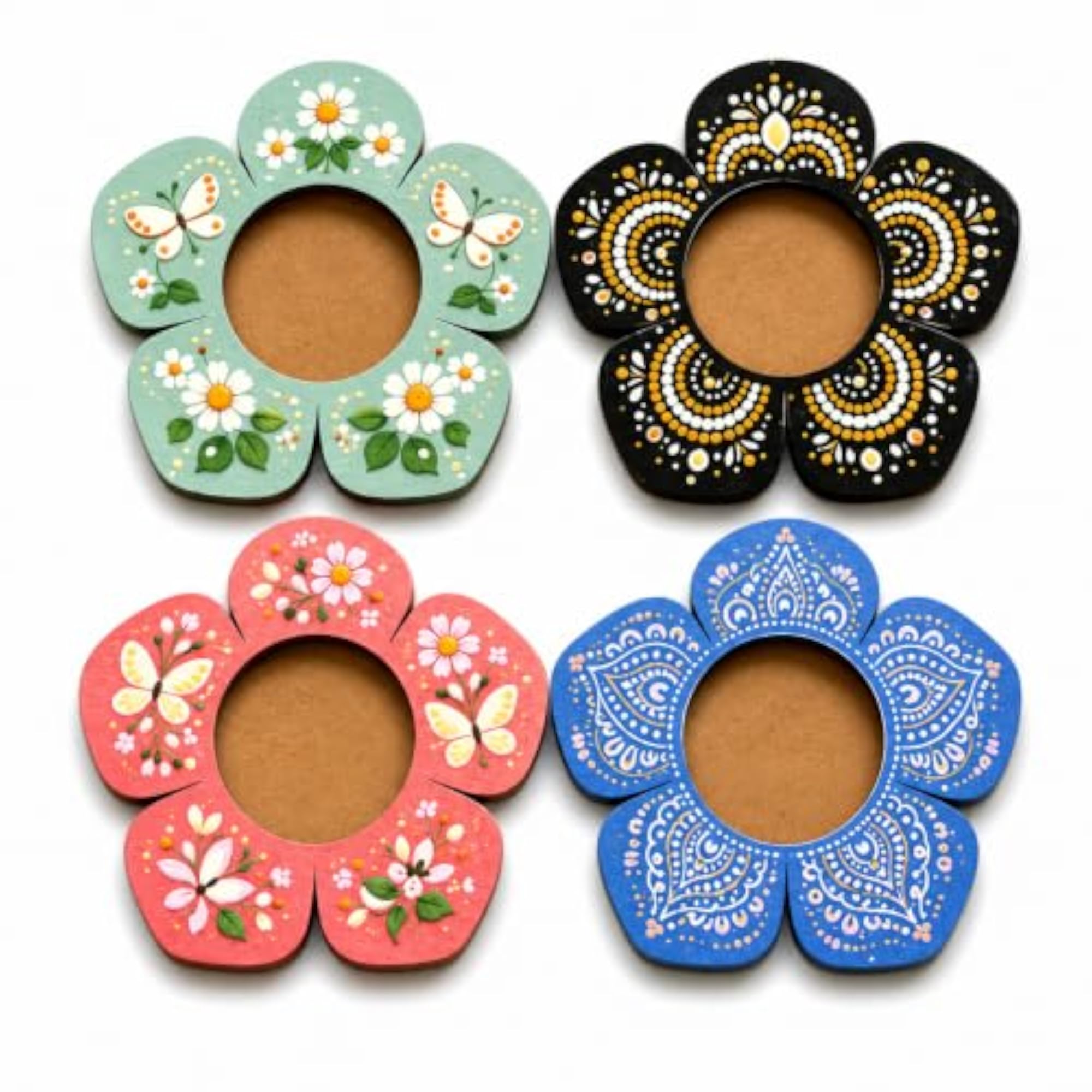 MDF T-Light Holder Set of 10 for Home Decor