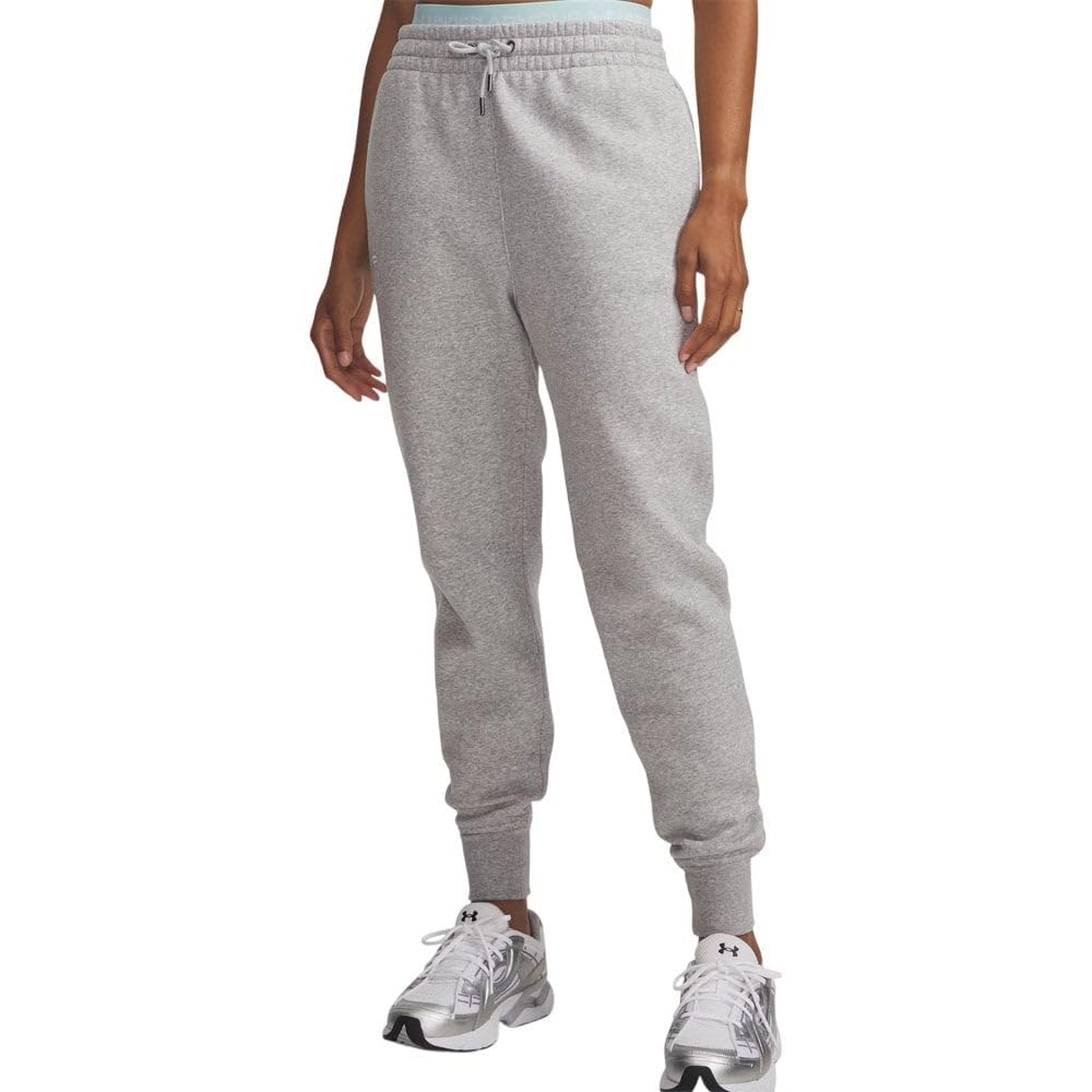 Under Armour UA Icon Fleece Jogger - Mod Gray Light Heather / / White - MD
