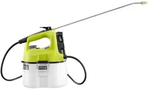 Ryobi P2810 ONE+ Pulverizador químico inalámbrico de iones de litio de 18 voltios (con batería y cargador)