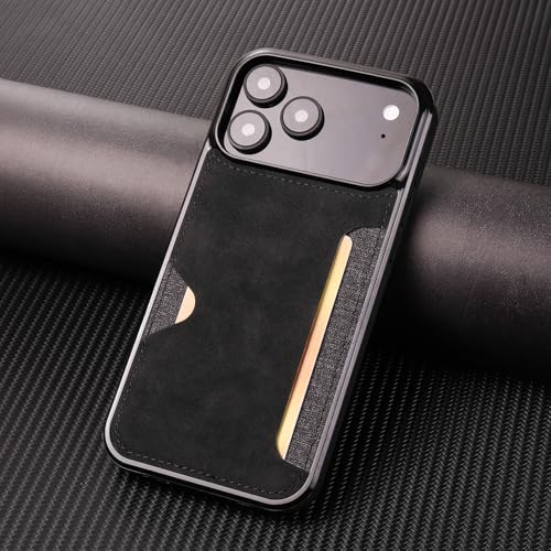 RNOZX For iPhone 16 Pro Max�p���g�����U�[�t�H���P�[�X�J�o�[�����J�[�h�}���@�\�P�[�XCarcasa(For iPhone 16 Pro Max/hei�p)
